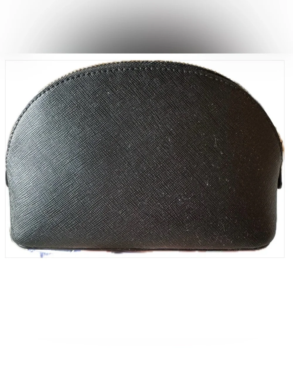 Tory Burch Cosmetic Case - Black Saffiano Leather